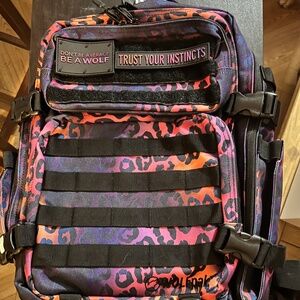 Brand NEW Wolfpak 35L rare Neon Leopard tactical backpack